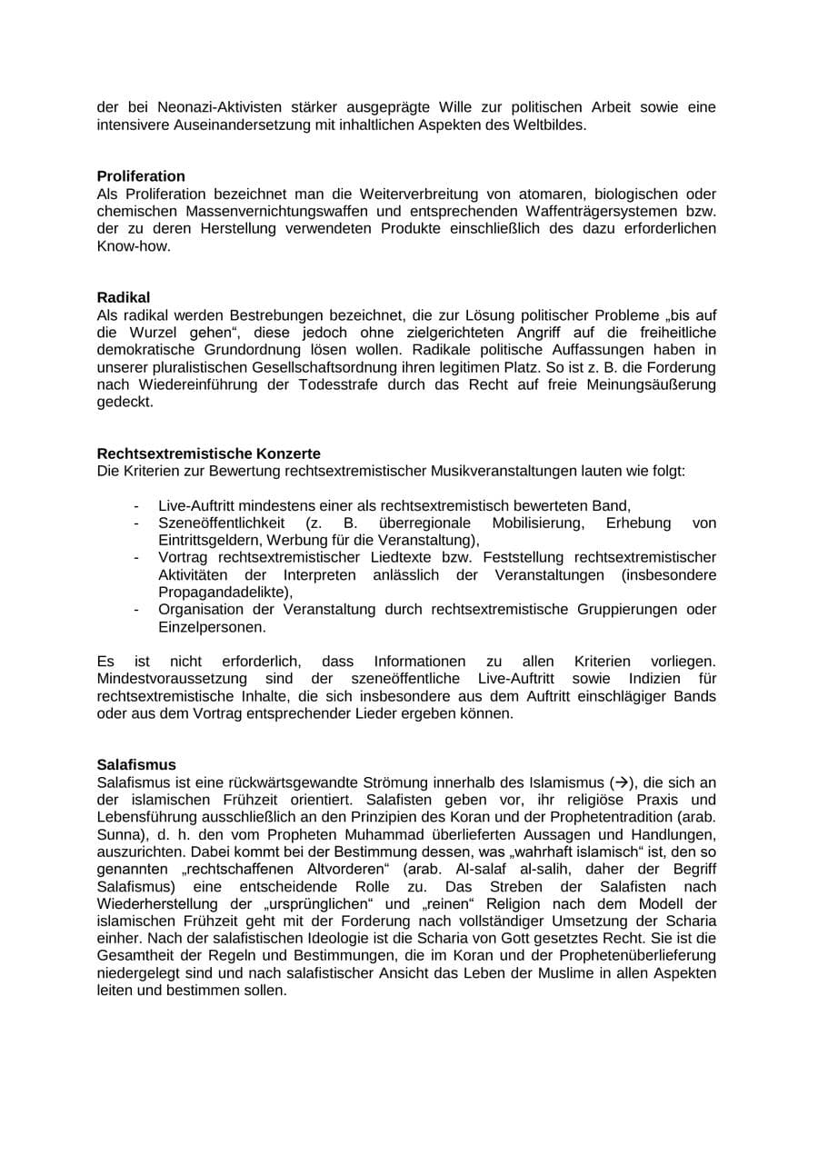Seite 92 des Verfassungsschutzbericht 2012 Mecklenburg-Vorpommern