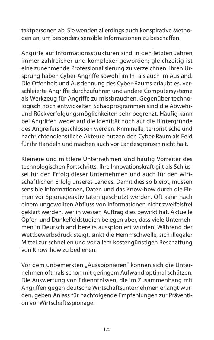 Seite 127 des Verfassungsschutzbericht 2013 Mecklenburg-Vorpommern