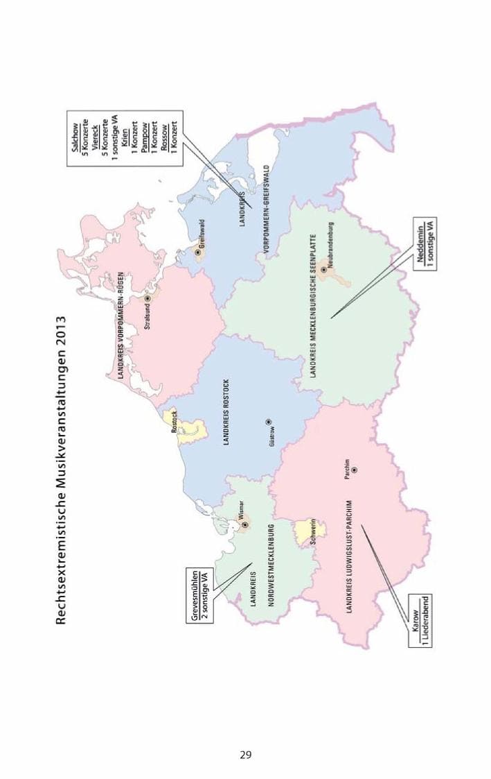 Seite 31 des Verfassungsschutzbericht 2013 Mecklenburg-Vorpommern