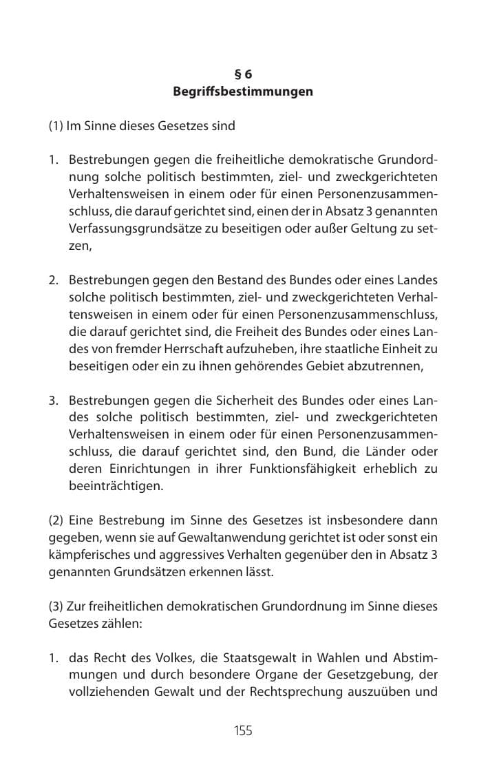 Seite 155 des Verfassungsschutzbericht 2015 Mecklenburg-Vorpommern