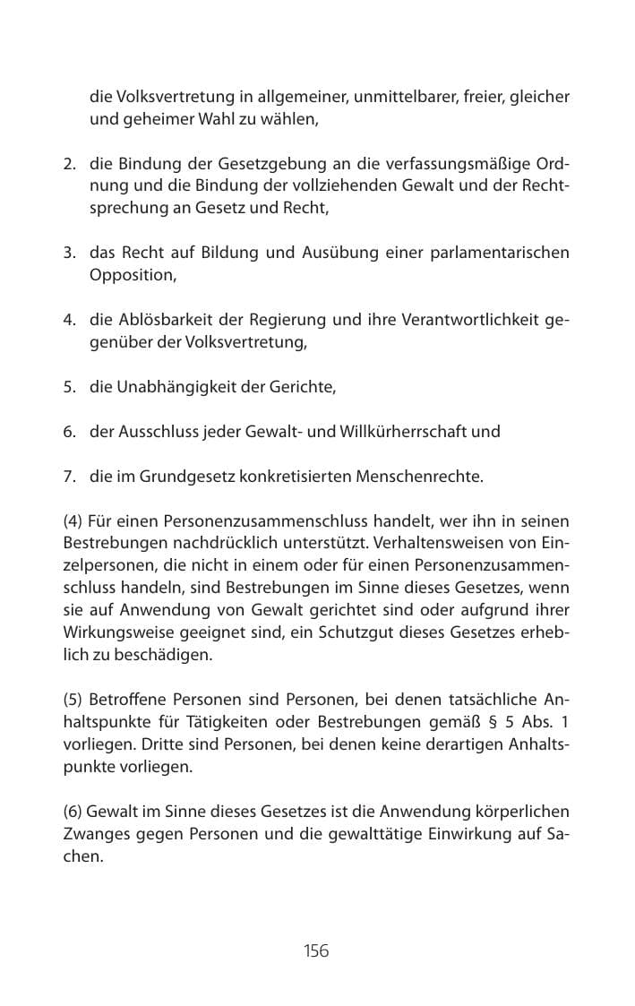 Seite 156 des Verfassungsschutzbericht 2015 Mecklenburg-Vorpommern