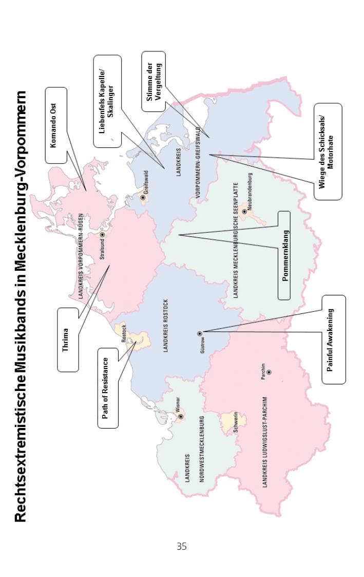 Seite 35 des Verfassungsschutzbericht 2015 Mecklenburg-Vorpommern