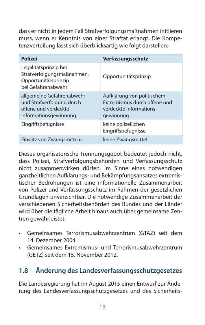 Seite 17 des Verfassungsschutzbericht 2016 Mecklenburg-Vorpommern