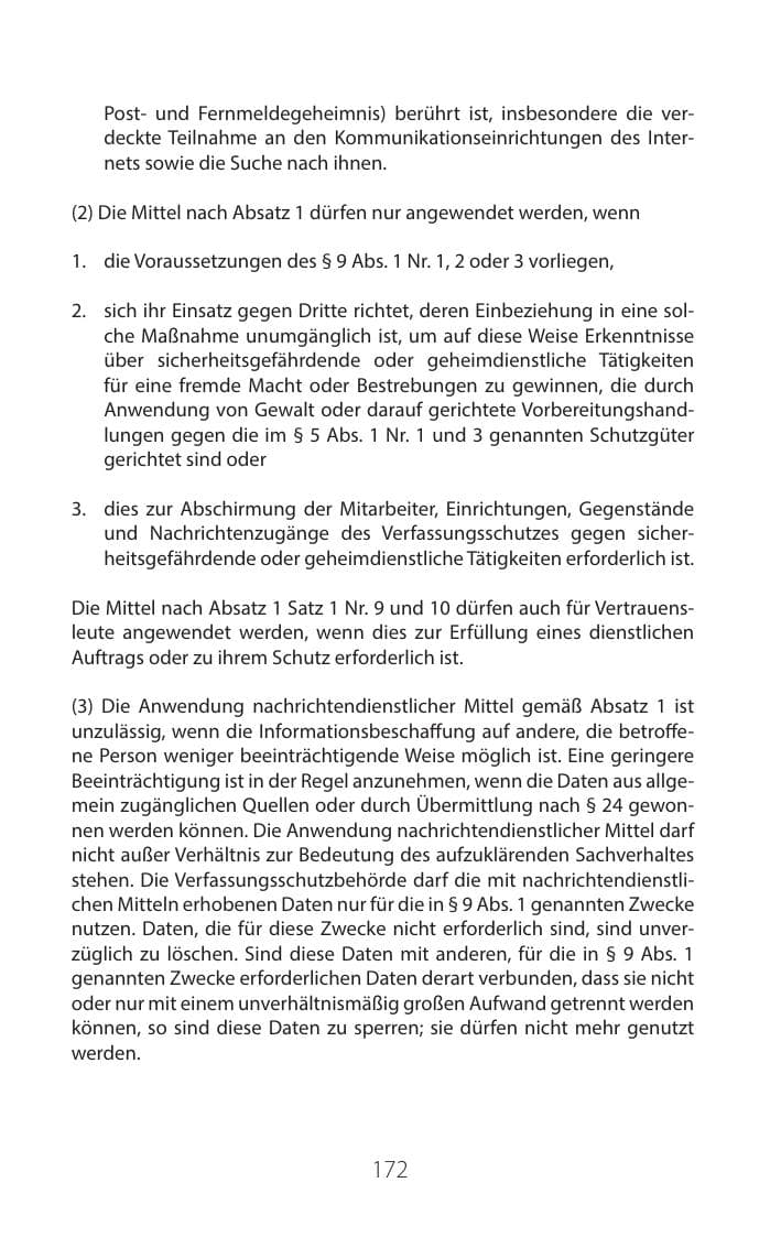 Seite 171 des Verfassungsschutzbericht 2016 Mecklenburg-Vorpommern