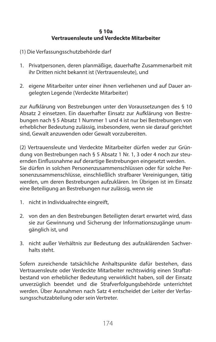 Seite 173 des Verfassungsschutzbericht 2016 Mecklenburg-Vorpommern