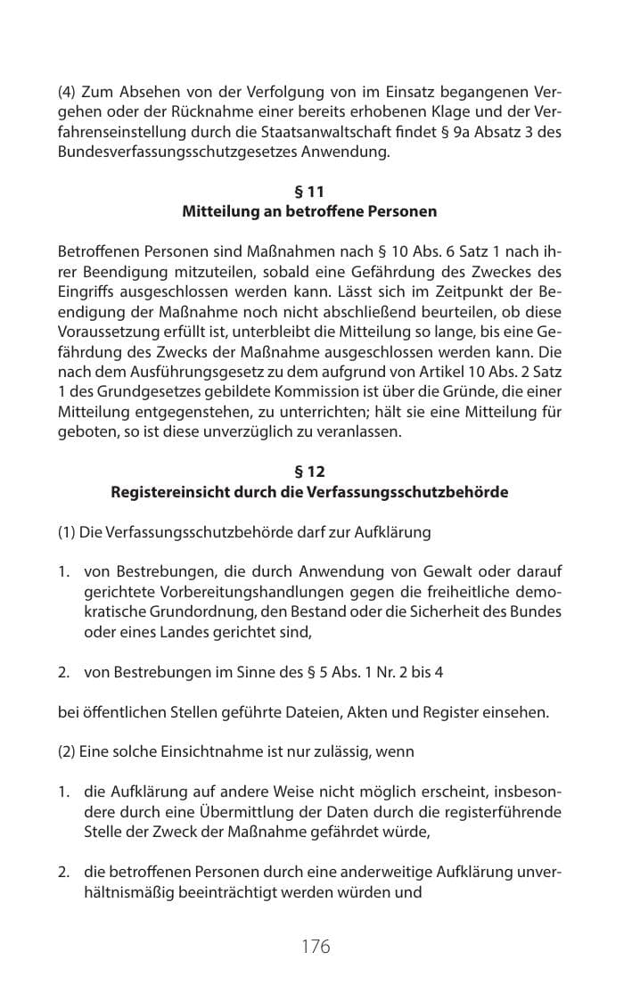 Seite 175 des Verfassungsschutzbericht 2016 Mecklenburg-Vorpommern