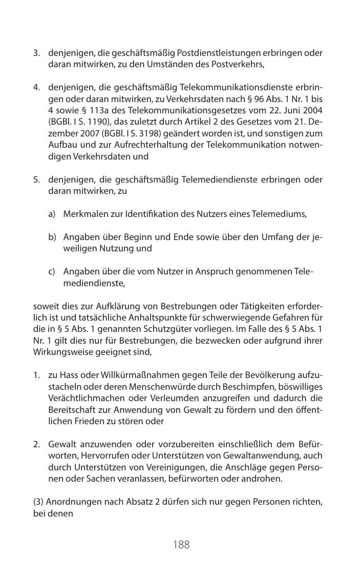 Seite 187 des Verfassungsschutzbericht 2016 Mecklenburg-Vorpommern
