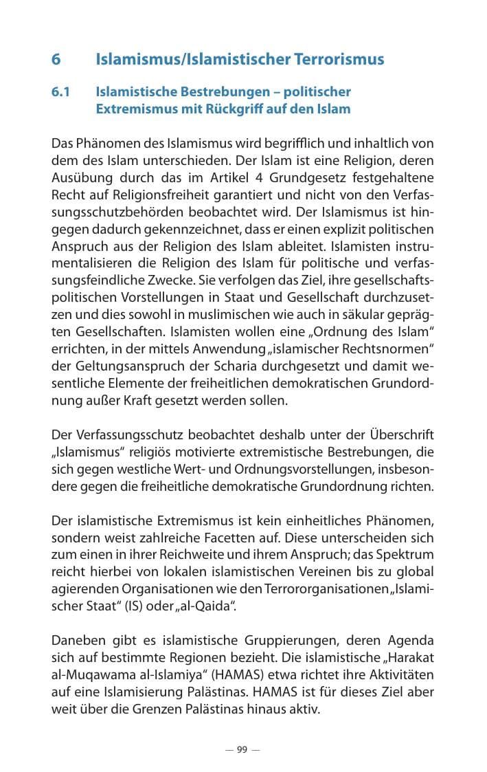 Seite 103 des Verfassungsschutzbericht 2017 Mecklenburg-Vorpommern