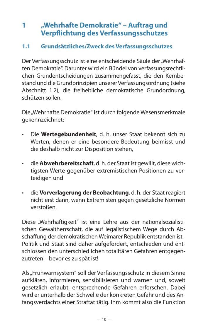 Seite 14 des Verfassungsschutzbericht 2017 Mecklenburg-Vorpommern