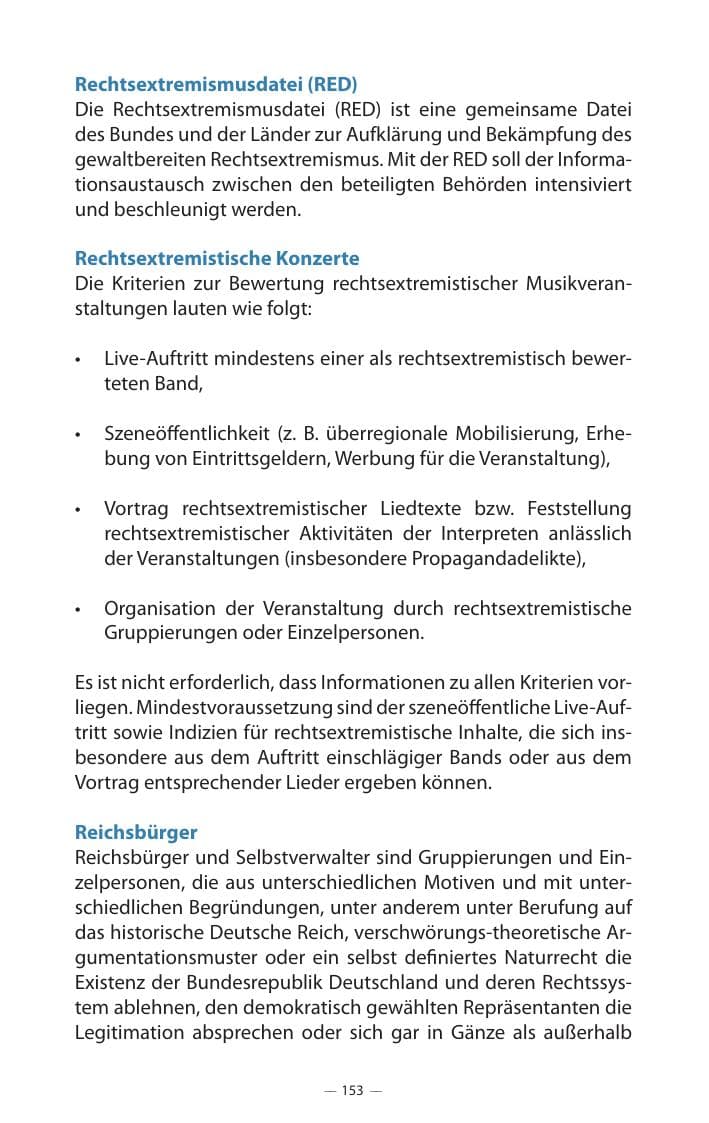Seite 157 des Verfassungsschutzbericht 2017 Mecklenburg-Vorpommern