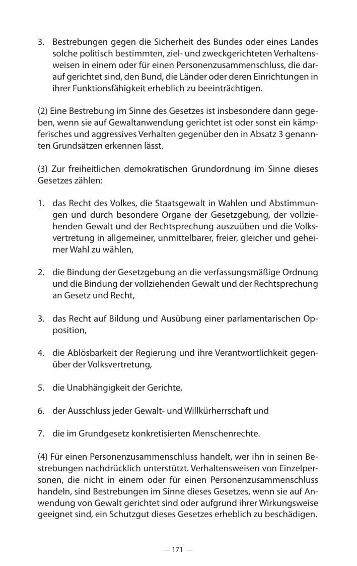 Seite 175 des Verfassungsschutzbericht 2017 Mecklenburg-Vorpommern