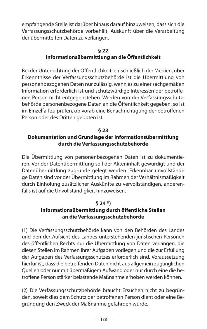 Seite 192 des Verfassungsschutzbericht 2017 Mecklenburg-Vorpommern