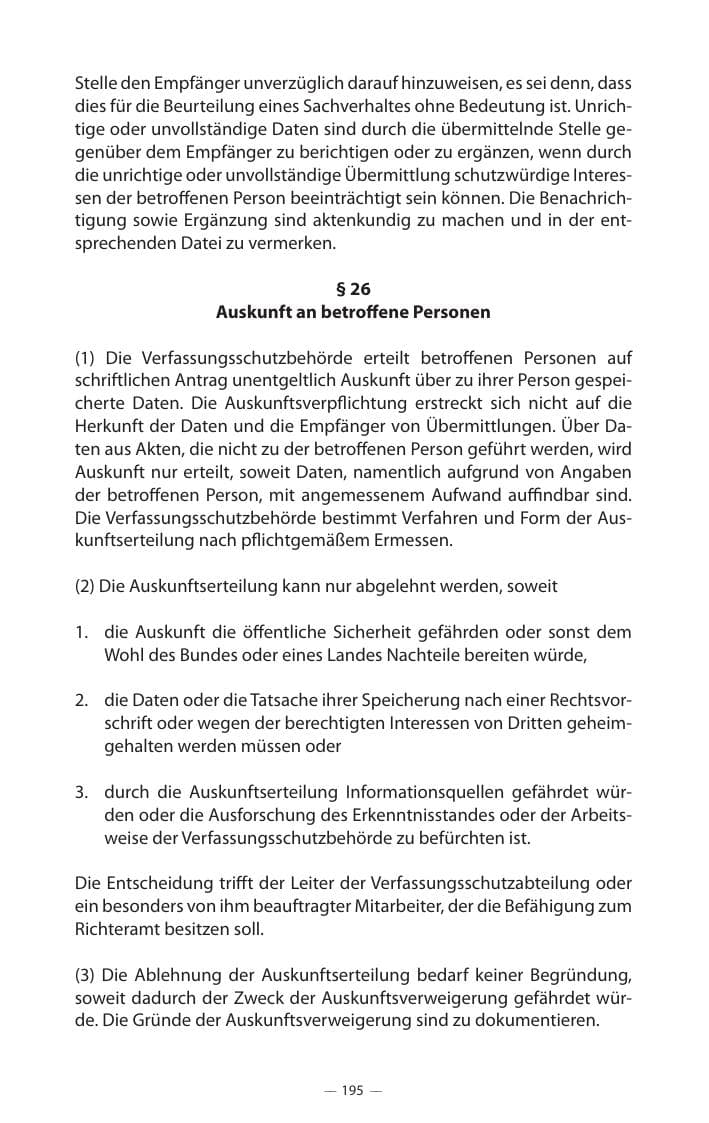Seite 199 des Verfassungsschutzbericht 2017 Mecklenburg-Vorpommern