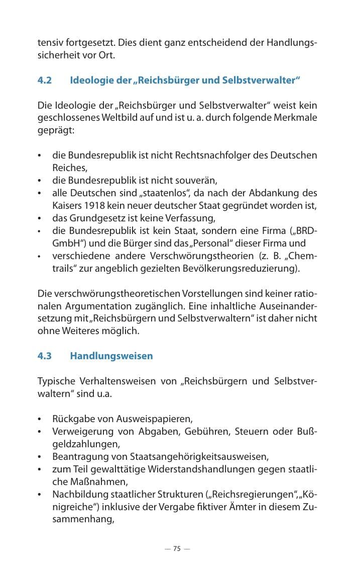 Seite 79 des Verfassungsschutzbericht 2017 Mecklenburg-Vorpommern