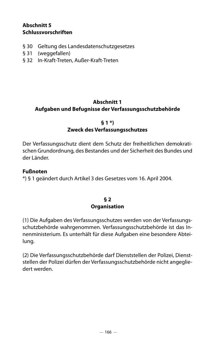 Seite 170 des Verfassungsschutzbericht 2018 Mecklenburg-Vorpommern