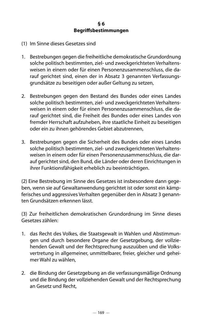 Seite 173 des Verfassungsschutzbericht 2018 Mecklenburg-Vorpommern