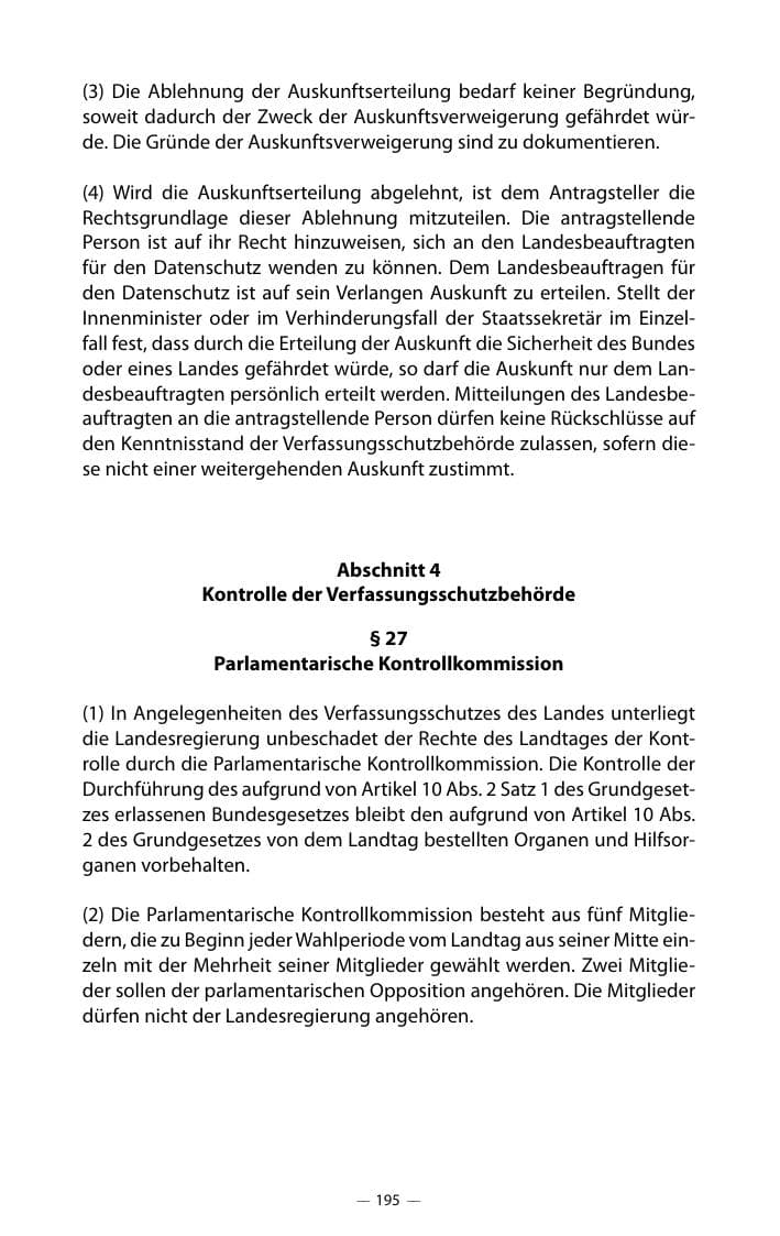 Seite 199 des Verfassungsschutzbericht 2018 Mecklenburg-Vorpommern