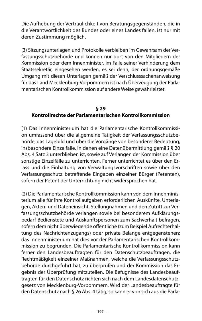 Seite 201 des Verfassungsschutzbericht 2018 Mecklenburg-Vorpommern
