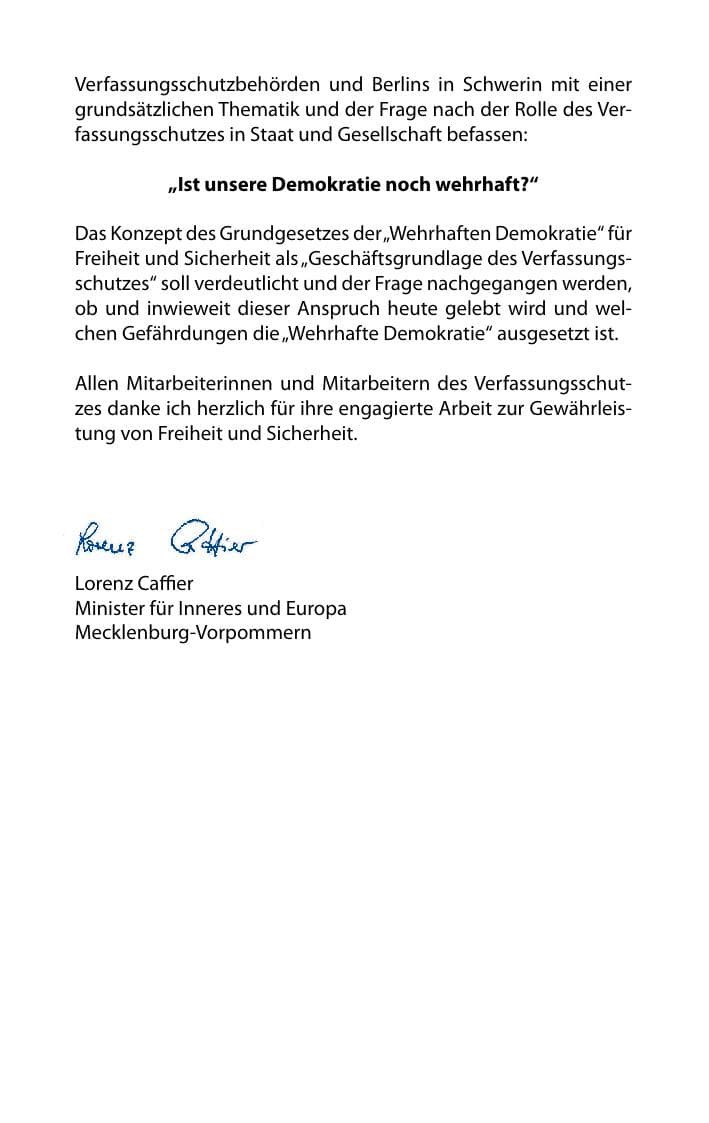 Seite 7 des Verfassungsschutzbericht 2018 Mecklenburg-Vorpommern