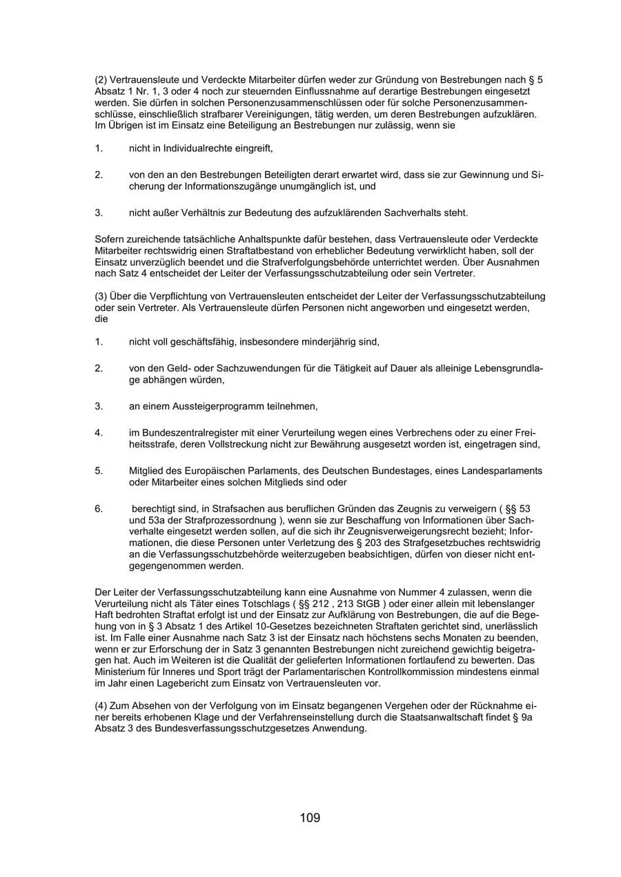 Seite 112 des Verfassungsschutzbericht 2019 Mecklenburg-Vorpommern