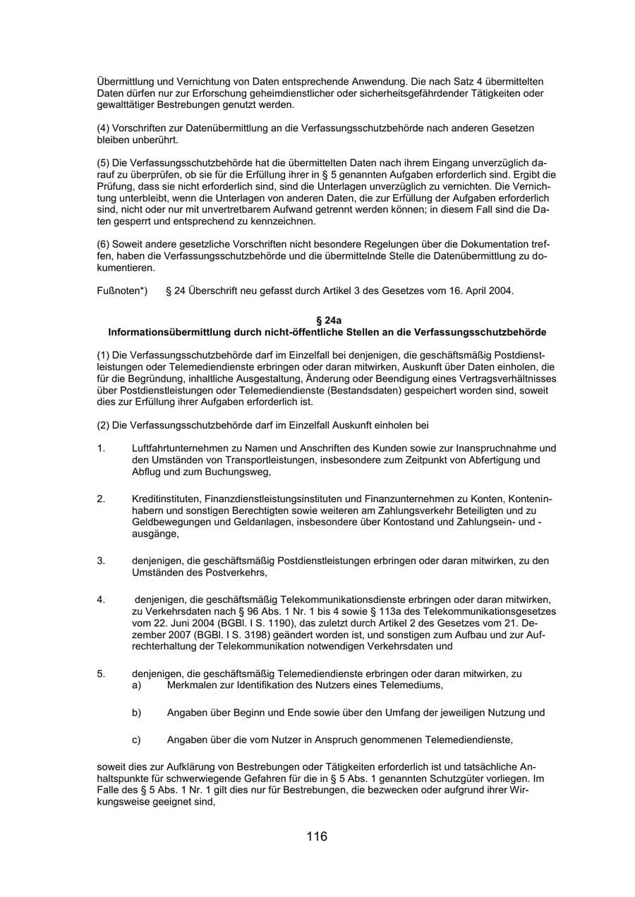 Seite 119 des Verfassungsschutzbericht 2019 Mecklenburg-Vorpommern