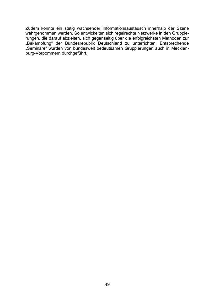 Seite 53 des Verfassungsschutzbericht 2019 Mecklenburg-Vorpommern