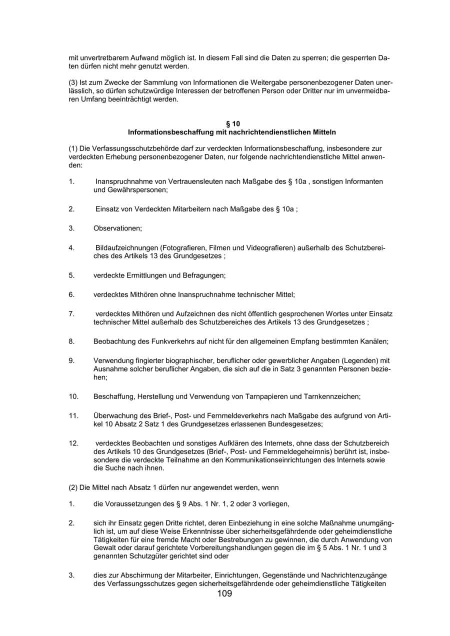 Seite 111 des Verfassungsschutzbericht 2020 Mecklenburg-Vorpommern