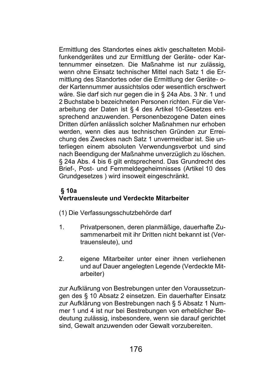 Seite 180 des Verfassungsschutzbericht 2021 Mecklenburg-Vorpommern
