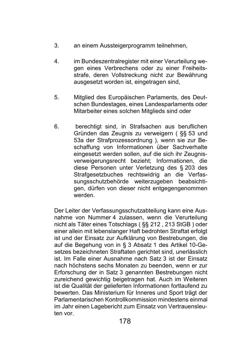 Seite 182 des Verfassungsschutzbericht 2021 Mecklenburg-Vorpommern
