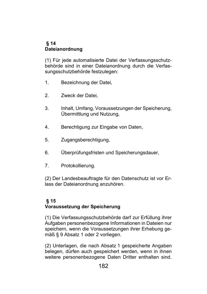 Seite 186 des Verfassungsschutzbericht 2021 Mecklenburg-Vorpommern