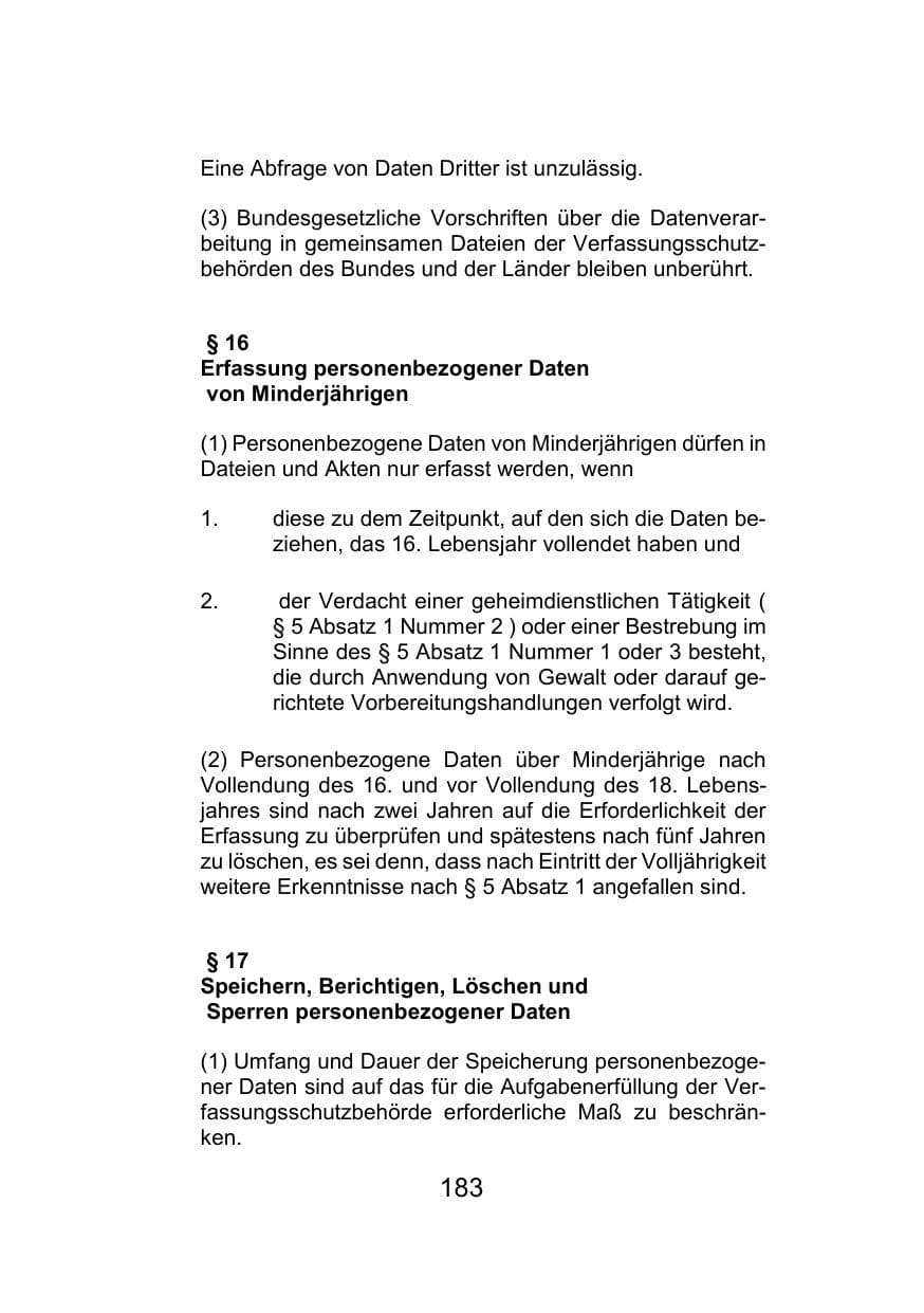 Seite 187 des Verfassungsschutzbericht 2021 Mecklenburg-Vorpommern