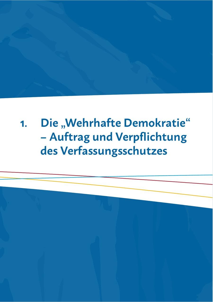 Seite 11 des Verfassungsschutzbericht 2022 Mecklenburg-Vorpommern