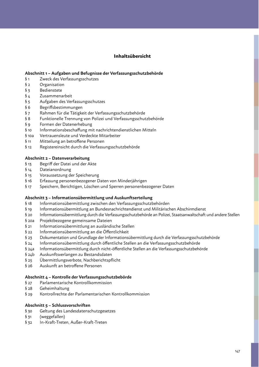 Seite 149 des Verfassungsschutzbericht 2023 Mecklenburg-Vorpommern