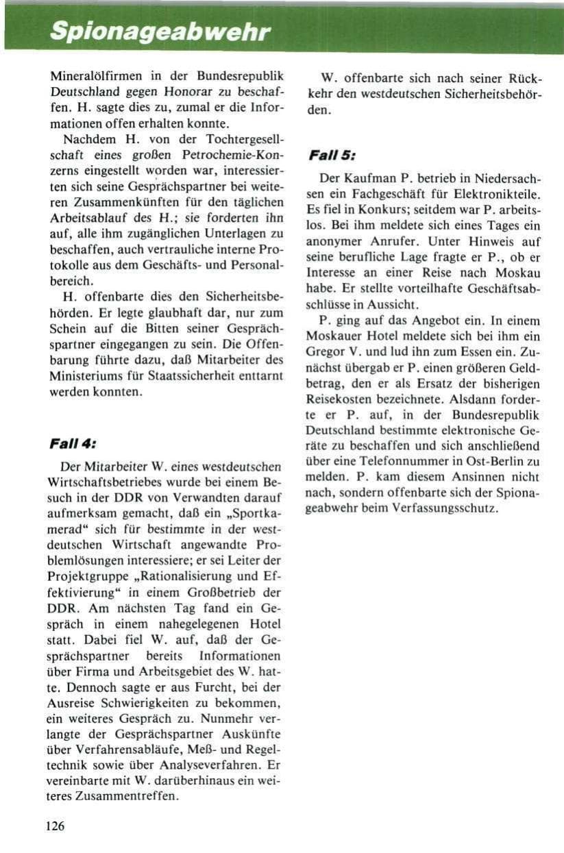 Seite 127 des Verfassungsschutzbericht 1984 Niedersachsen