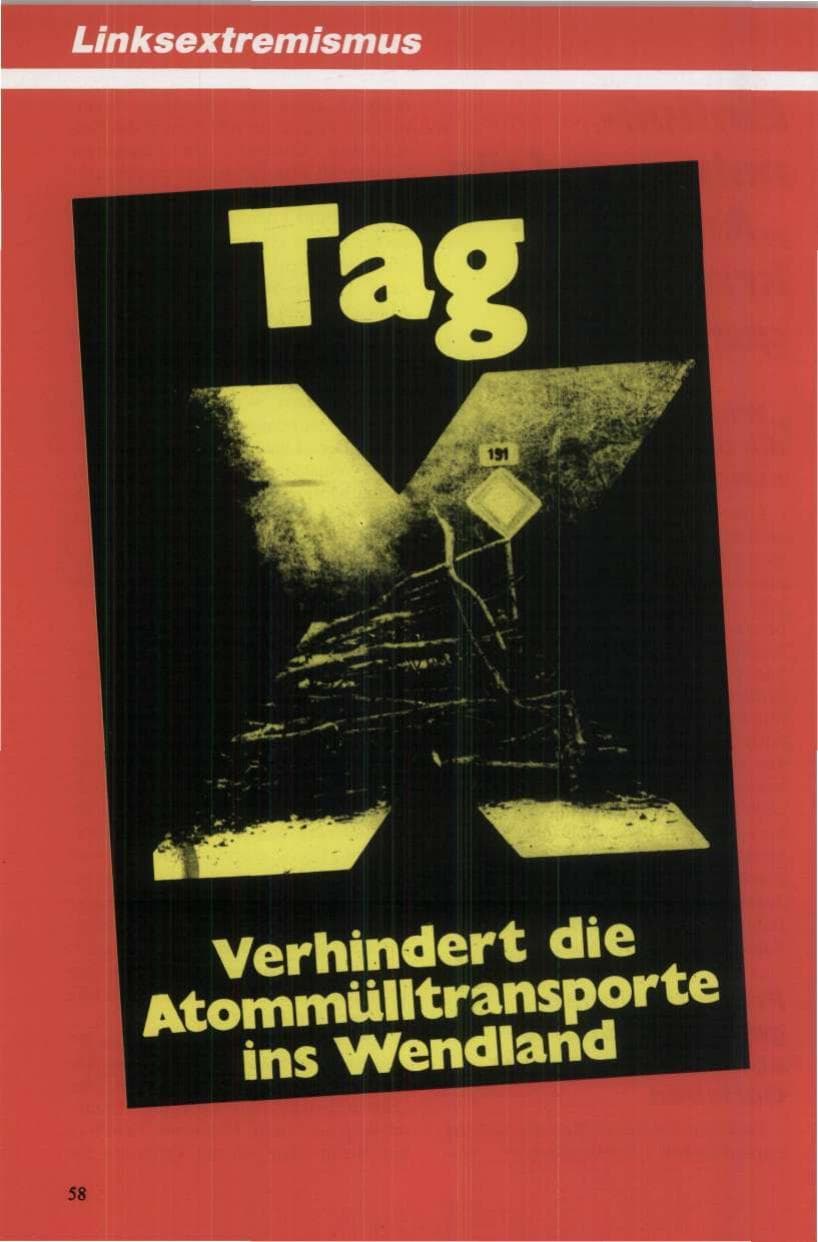 Seite 59 des Verfassungsschutzbericht 1984 Niedersachsen