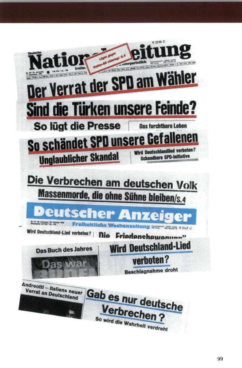 Seite 100 des Verfassungsschutzbericht 1984 Niedersachsen