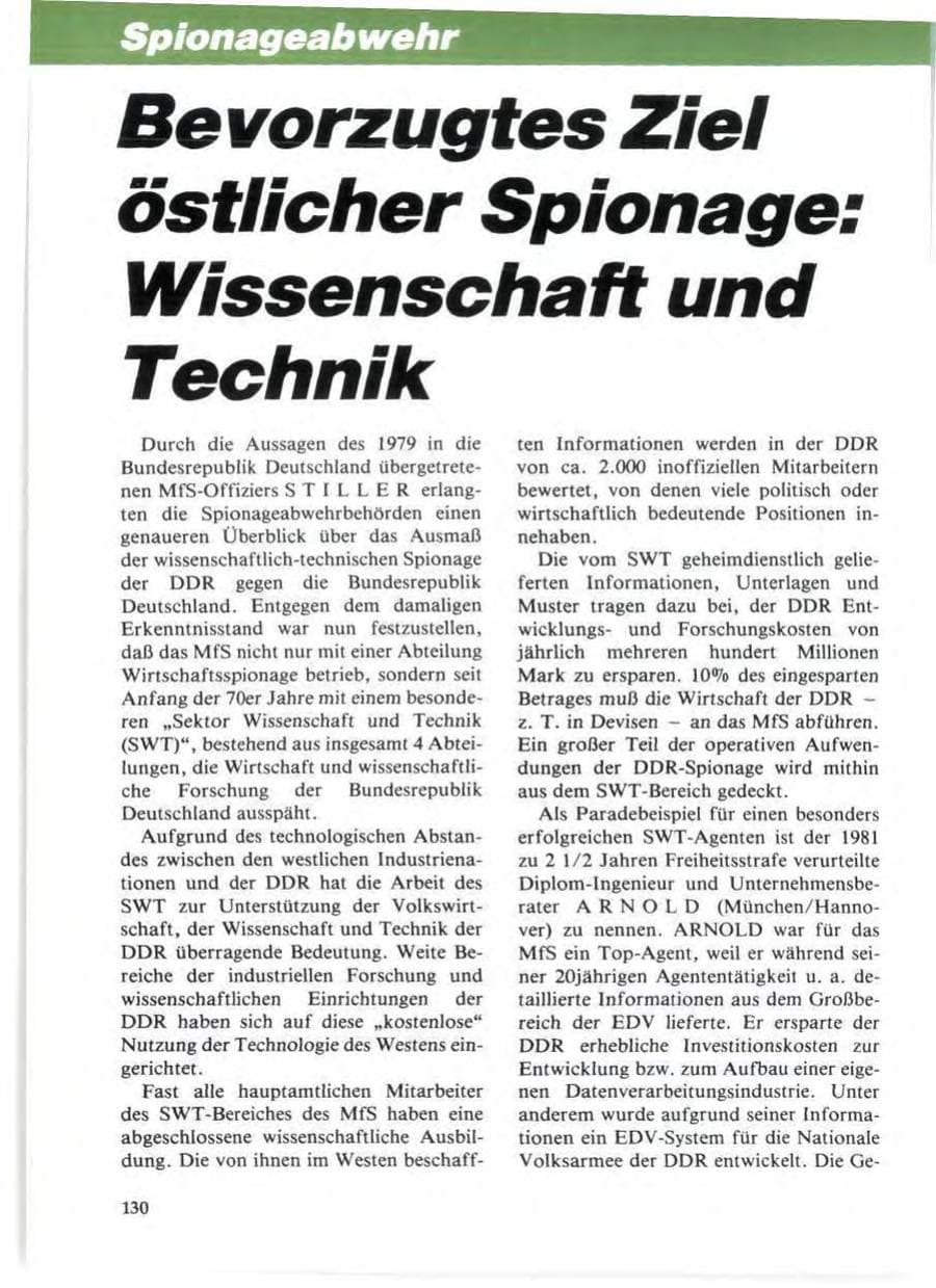 Seite 134 des Verfassungsschutzbericht 1985 Niedersachsen
