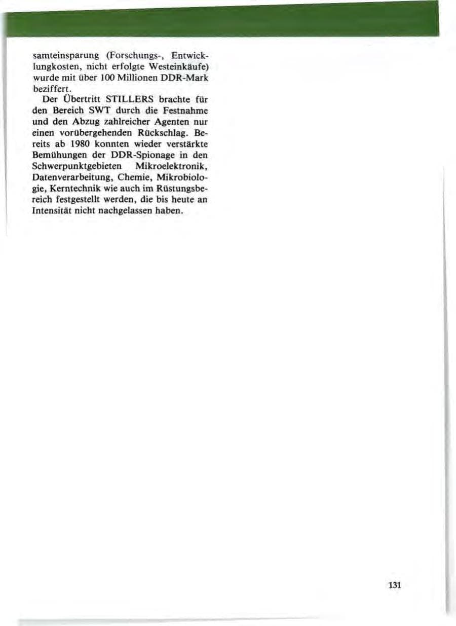 Seite 135 des Verfassungsschutzbericht 1985 Niedersachsen