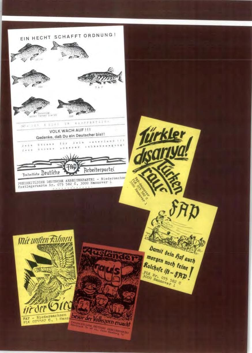 Seite 93 des Verfassungsschutzbericht 1985 Niedersachsen