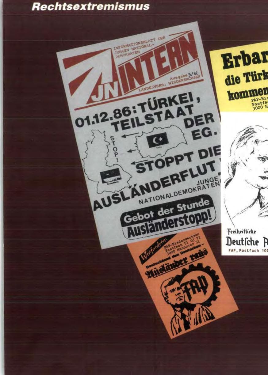 Seite 120 des Verfassungsschutzbericht 1986 Niedersachsen