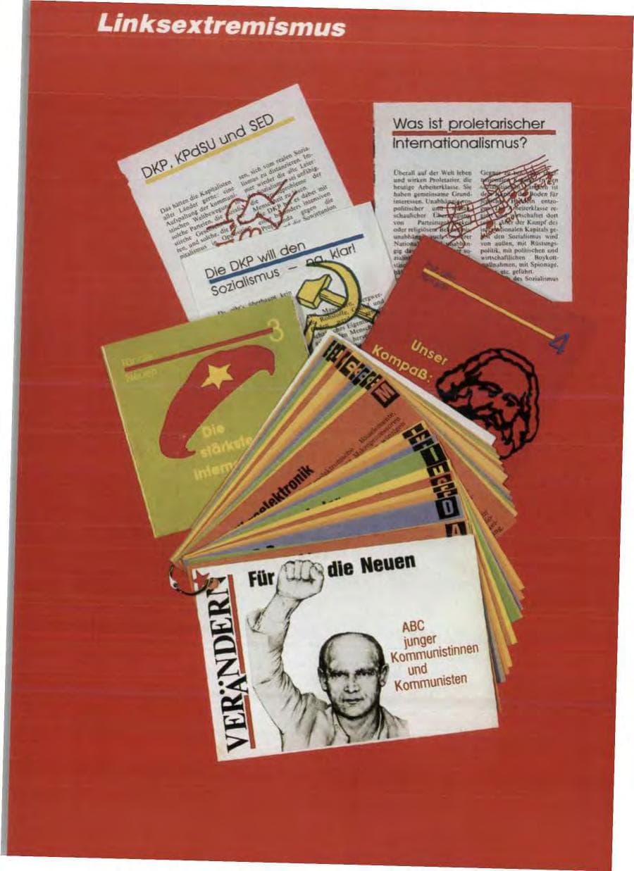 Seite 18 des Verfassungsschutzbericht 1986 Niedersachsen
