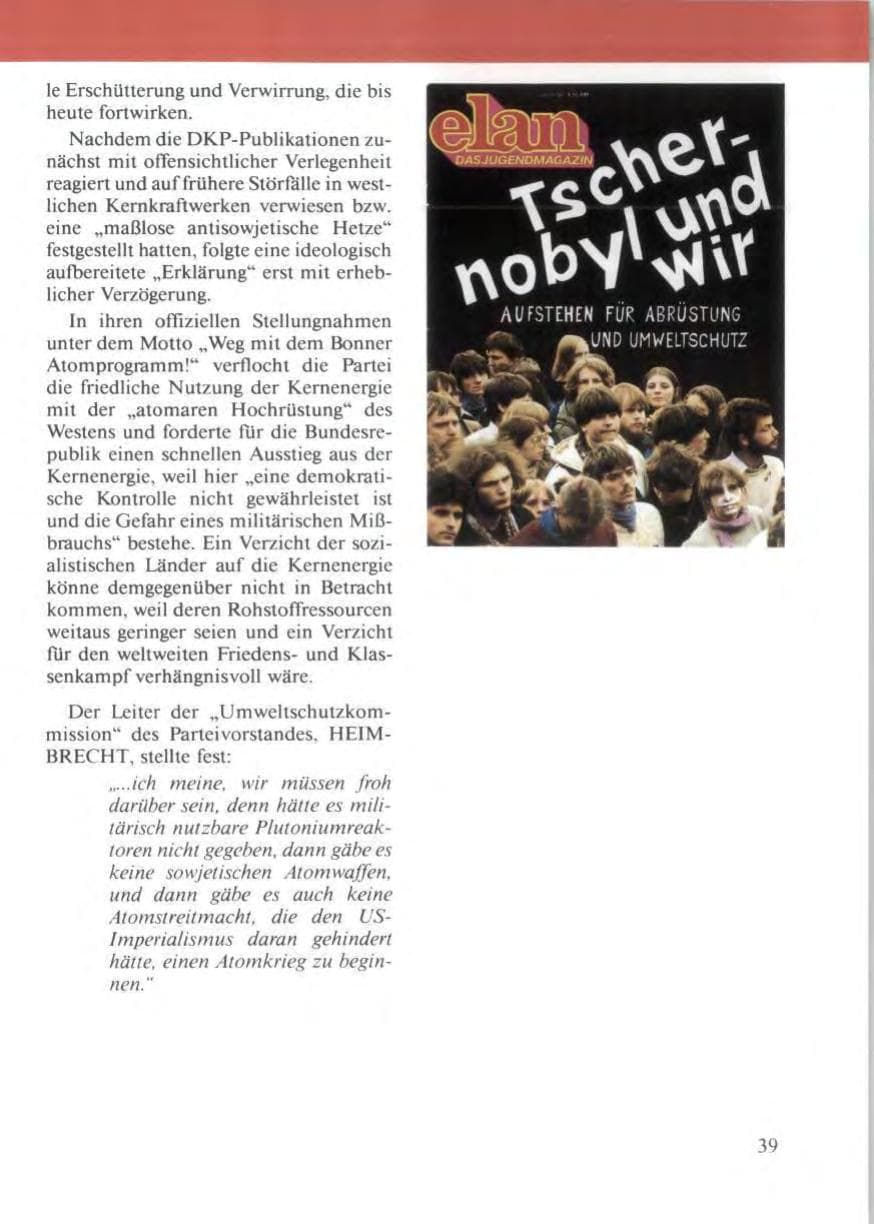 Seite 43 des Verfassungsschutzbericht 1986 Niedersachsen