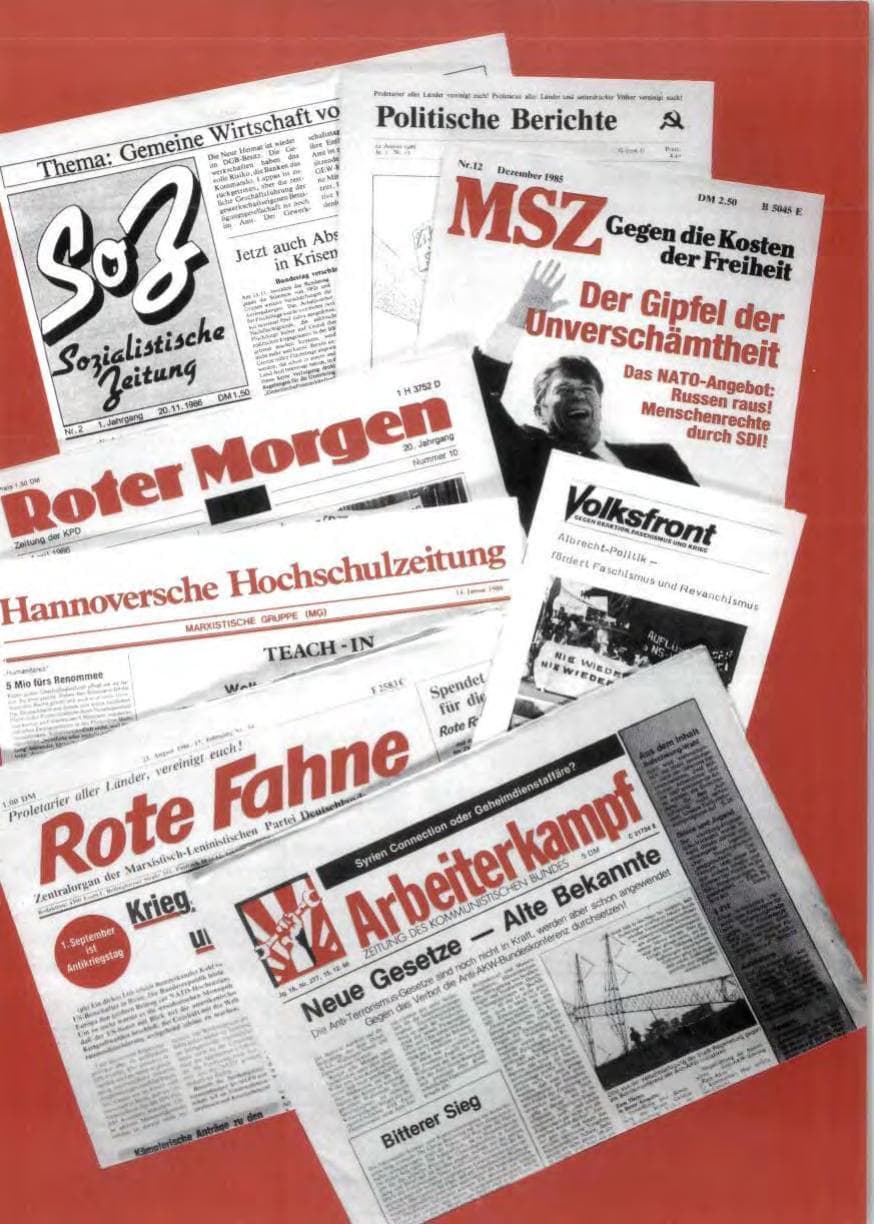 Seite 51 des Verfassungsschutzbericht 1986 Niedersachsen
