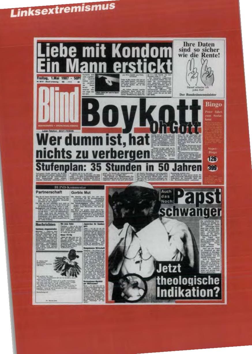 Seite 46 des Verfassungsschutzbericht 1987 Niedersachsen