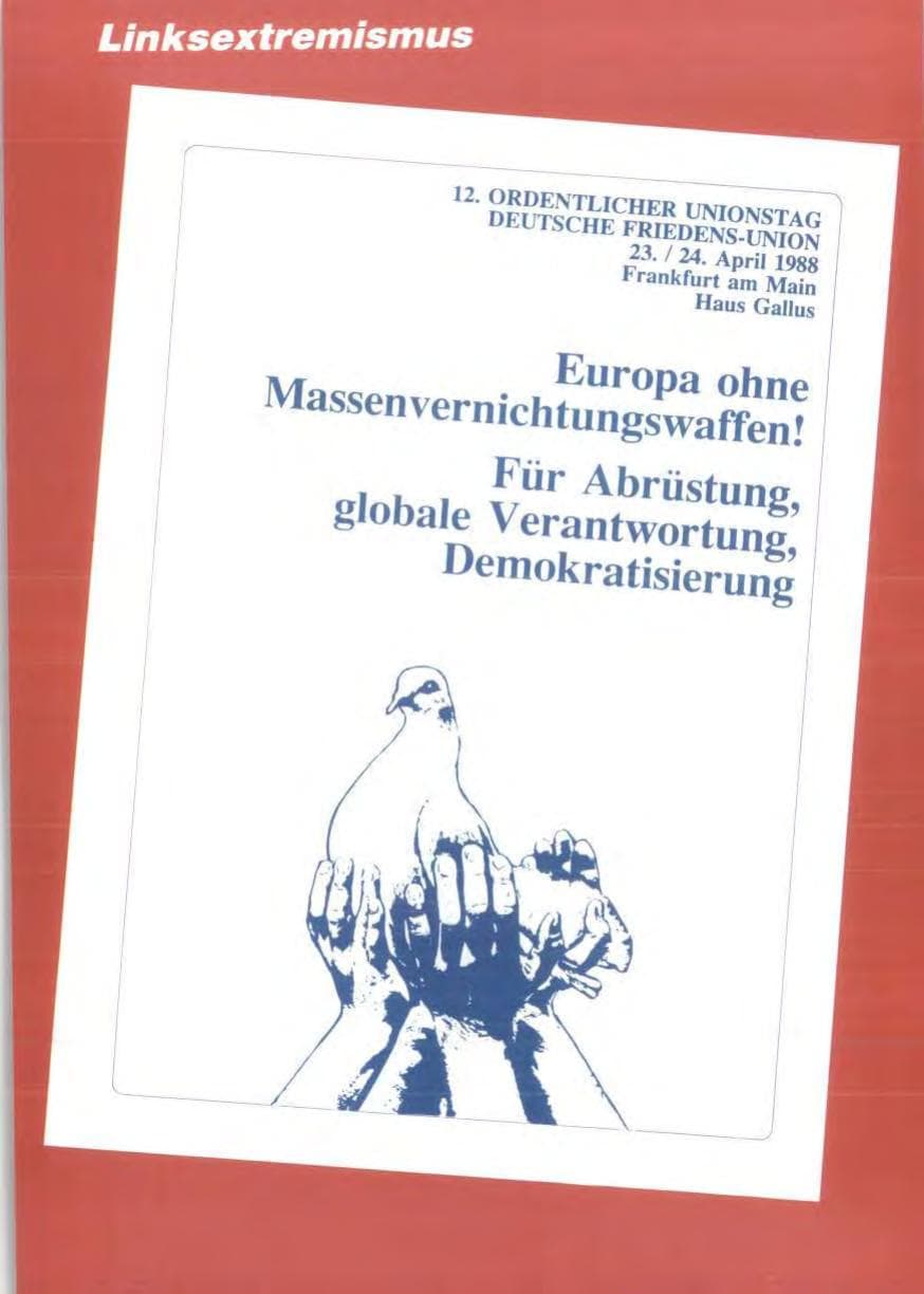 Seite 28 des Verfassungsschutzbericht 1988 Niedersachsen
