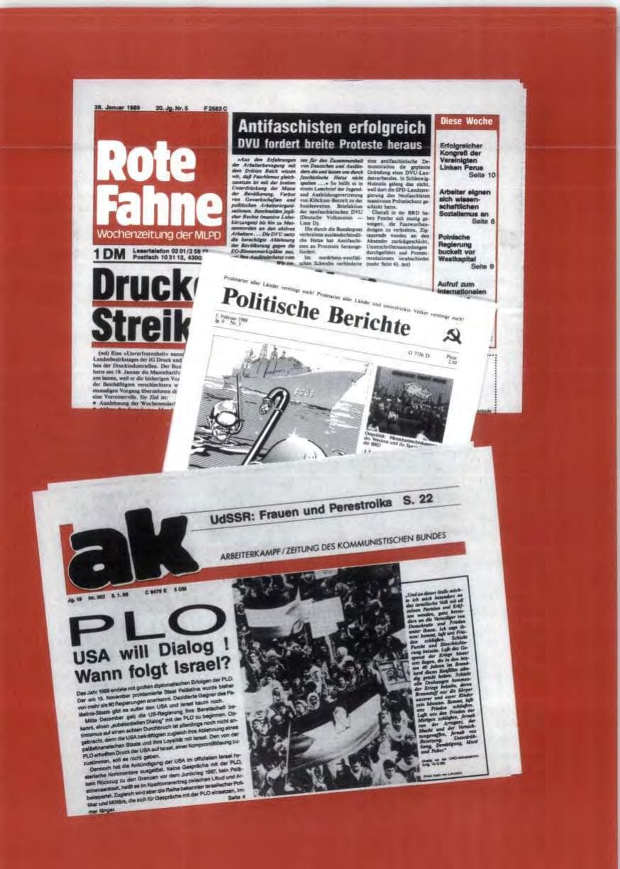 Seite 35 des Verfassungsschutzbericht 1988 Niedersachsen