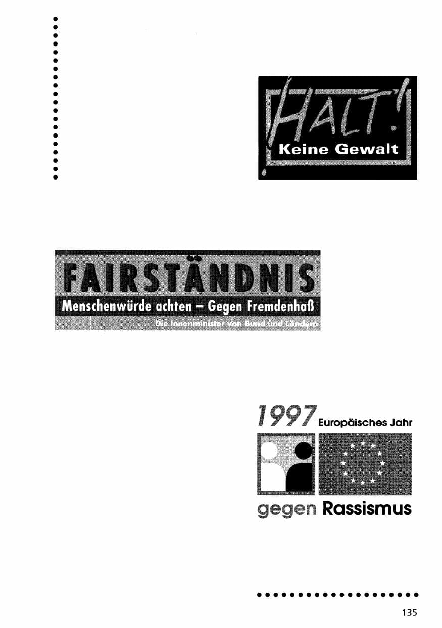 Seite 134 des Verfassungsschutzbericht 1996 Niedersachsen