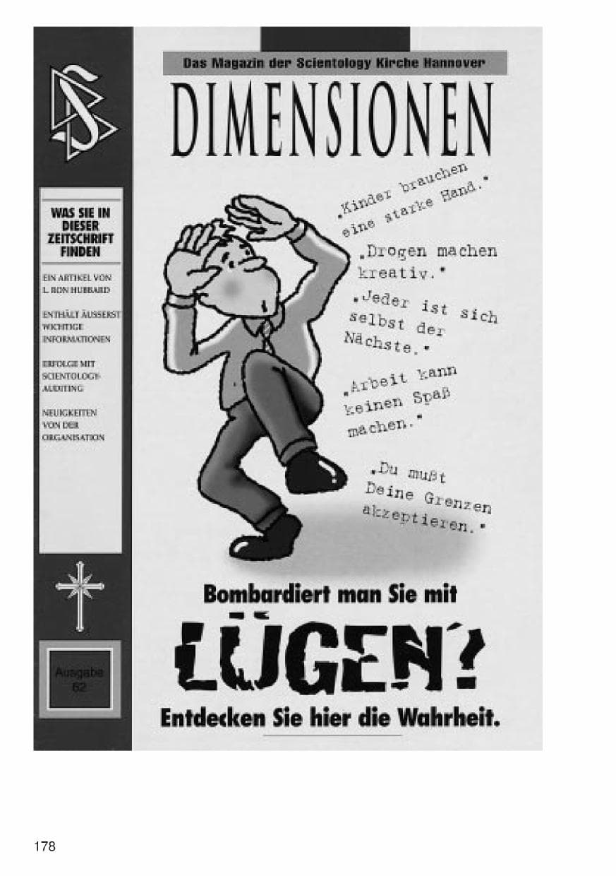 Seite 178 des Verfassungsschutzbericht 1998 Niedersachsen