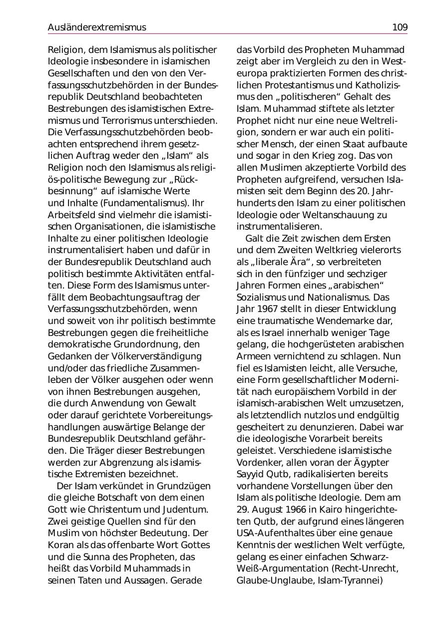 Seite 111 des Verfassungsschutzbericht 2002 Niedersachsen