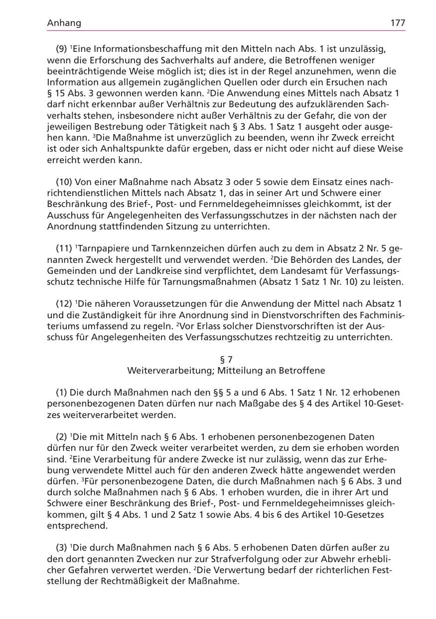 Seite 177 des Verfassungsschutzbericht 2003 Niedersachsen